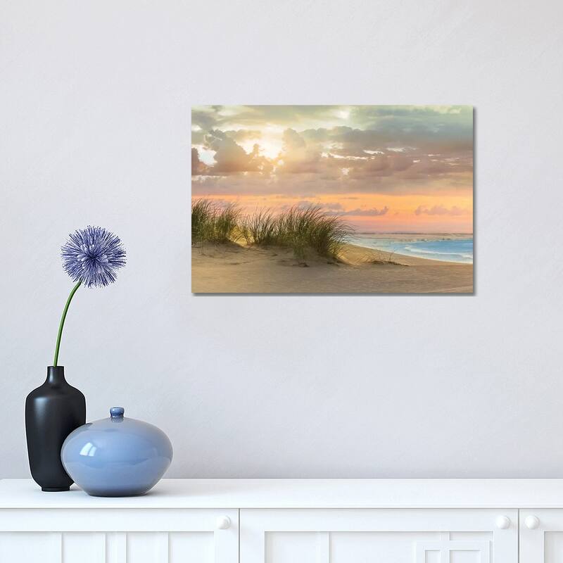 iCanvas "Seagrass and Twilight" by Mike Calascibetta Canvas Print - 12x18x1.5