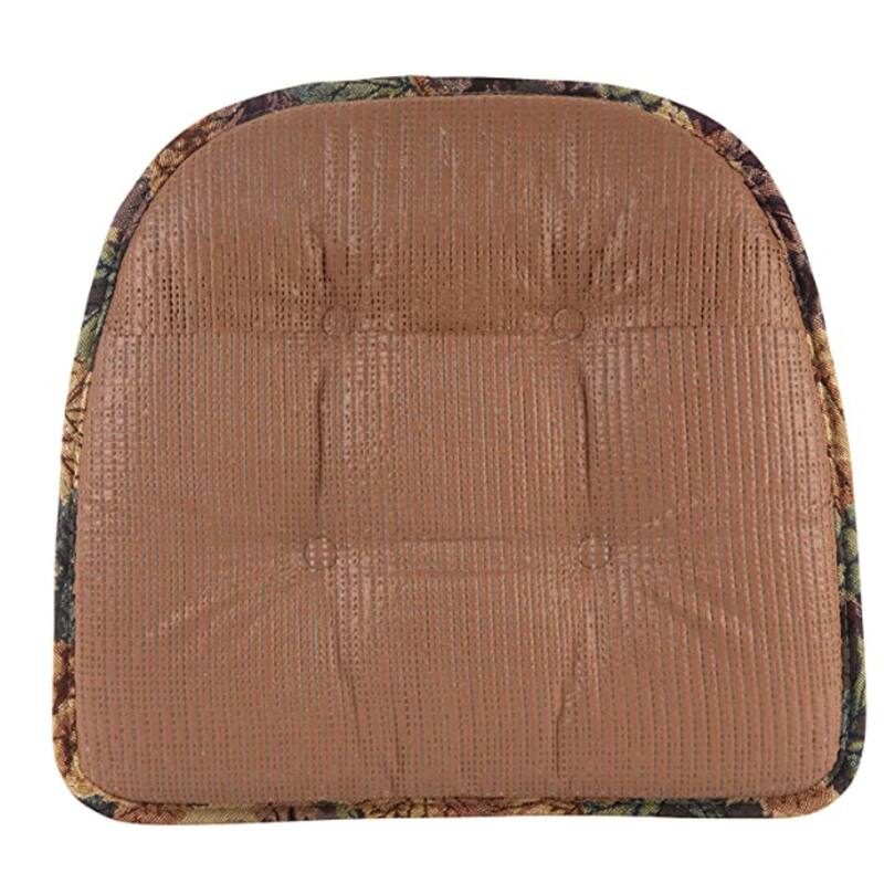 Klear Vu Multicolor Cabernet Dining Chair Cushion Set