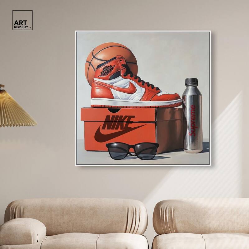 Basketball Practice Canvas by Art Remedy