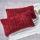 preview thumbnail 115 of 146, Serenta SuperMink Solid Color Throw Pillow Shell Cushion Cover Set