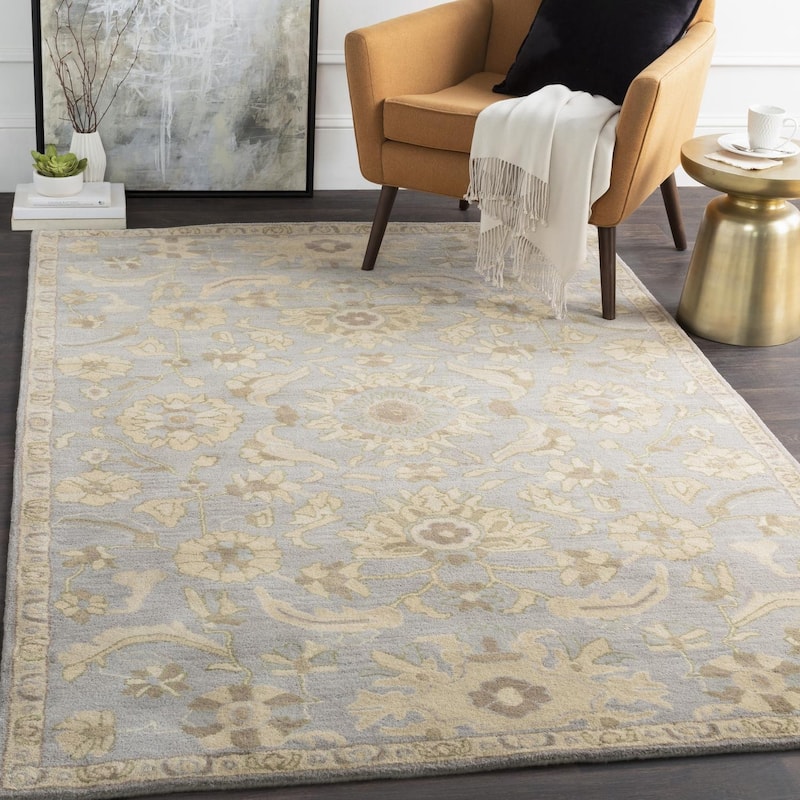 Livabliss Transitional Caesar Paisley Area Rug