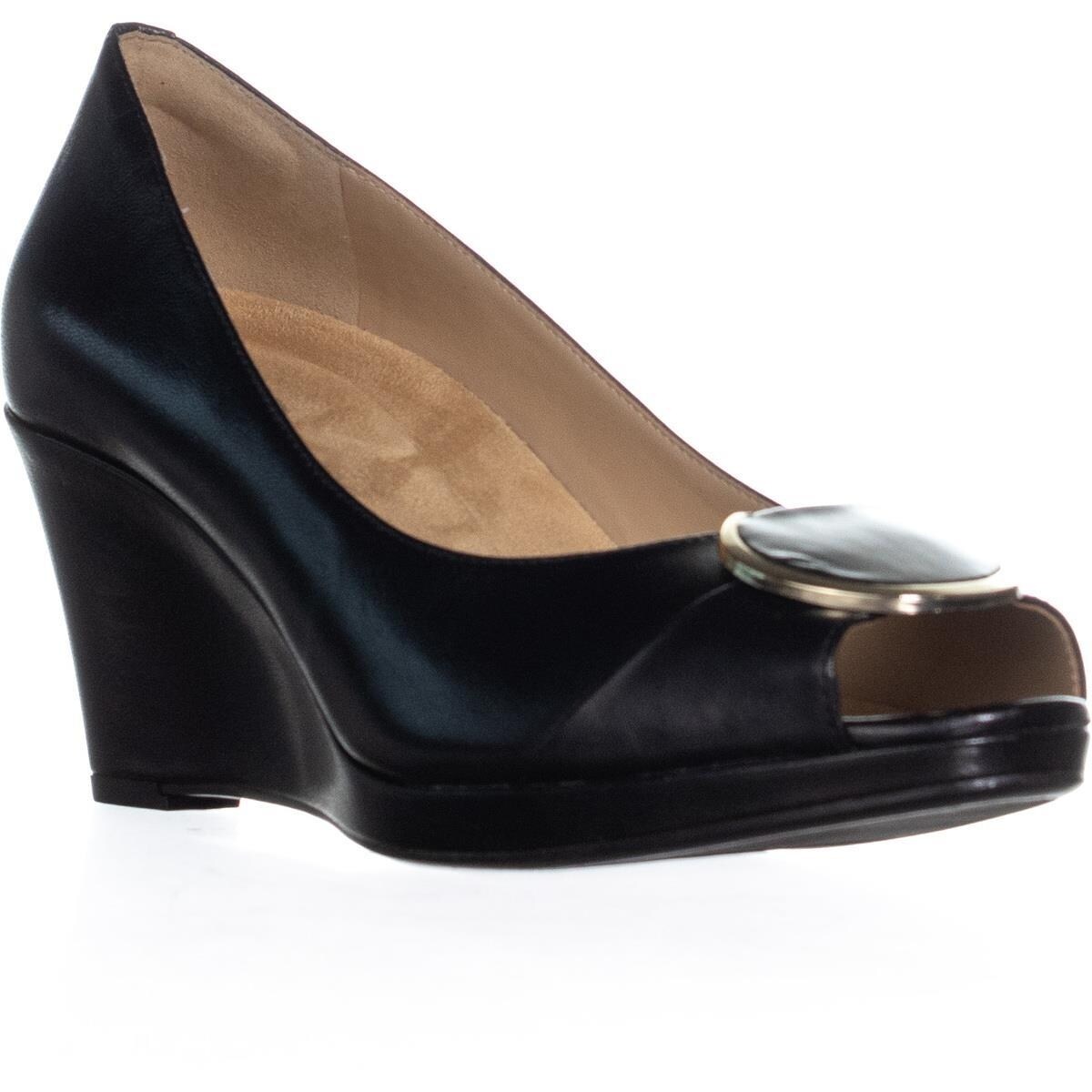 naturalizer Ollie Peep Toe Wedge Heels