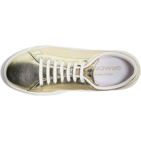 cole haan metallic sneakers