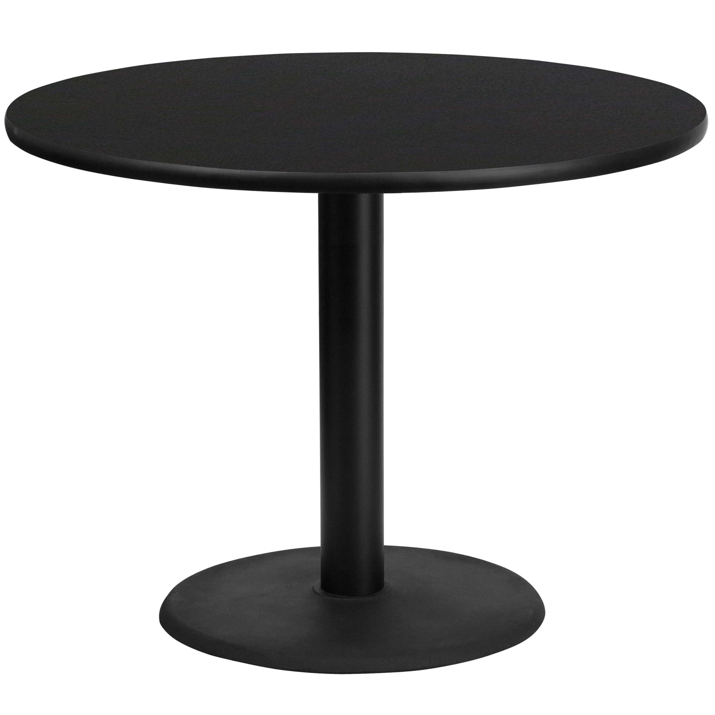 24'' x 42'' Rectangular Laminate Table Top with 23.5'' x 29.5'' Bar Height Table Base