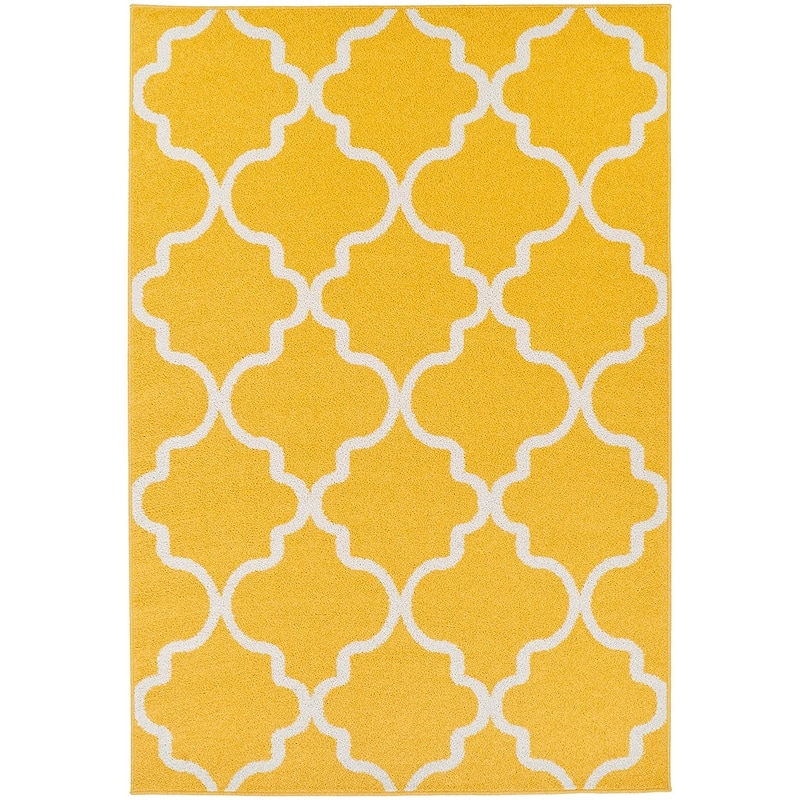 Copper Grove Rovaniemi Multicolor Moroccan Trellis Area Rug