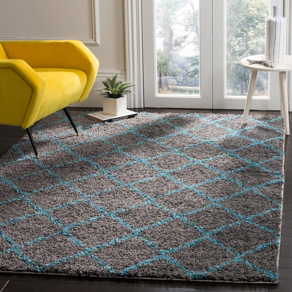 SAFAVIEH Arizona Shag Effrosini 1.2-inch Thick Rug