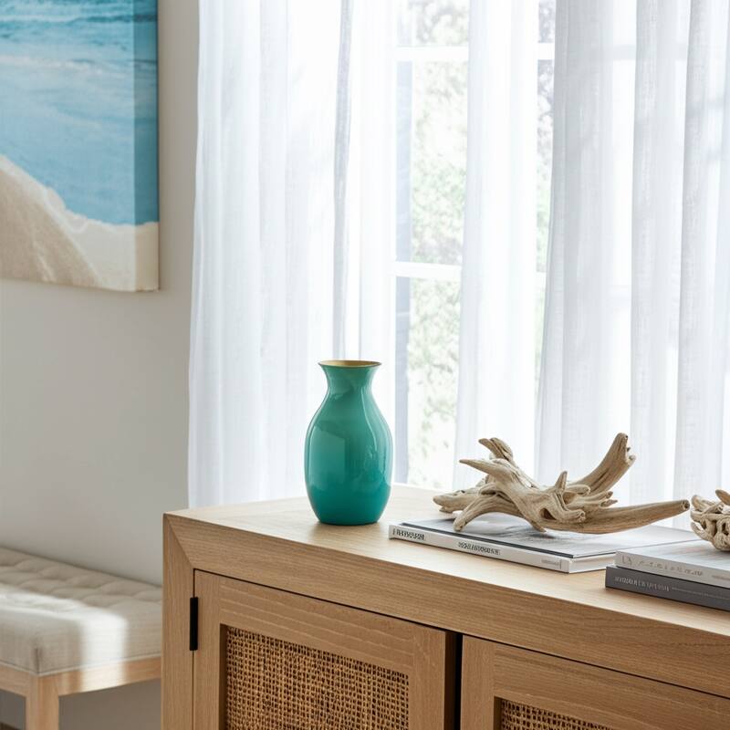 Sagebrook Home Metal Vessel Vase