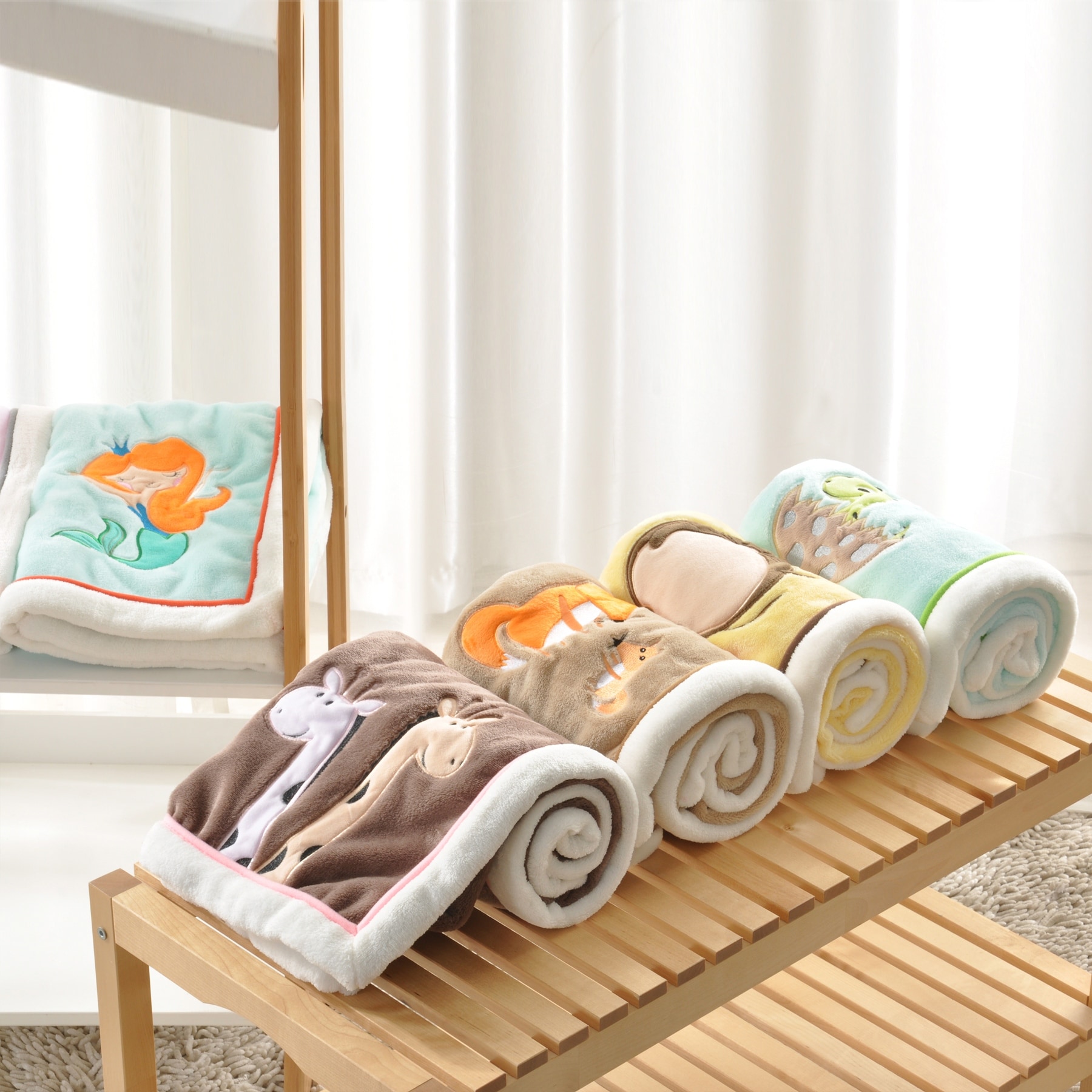 BOON Super Cute Cartoon Flannel Fleece Ultra Soft Baby Throw Blanket On Sale Bed Bath Beyond 26172747