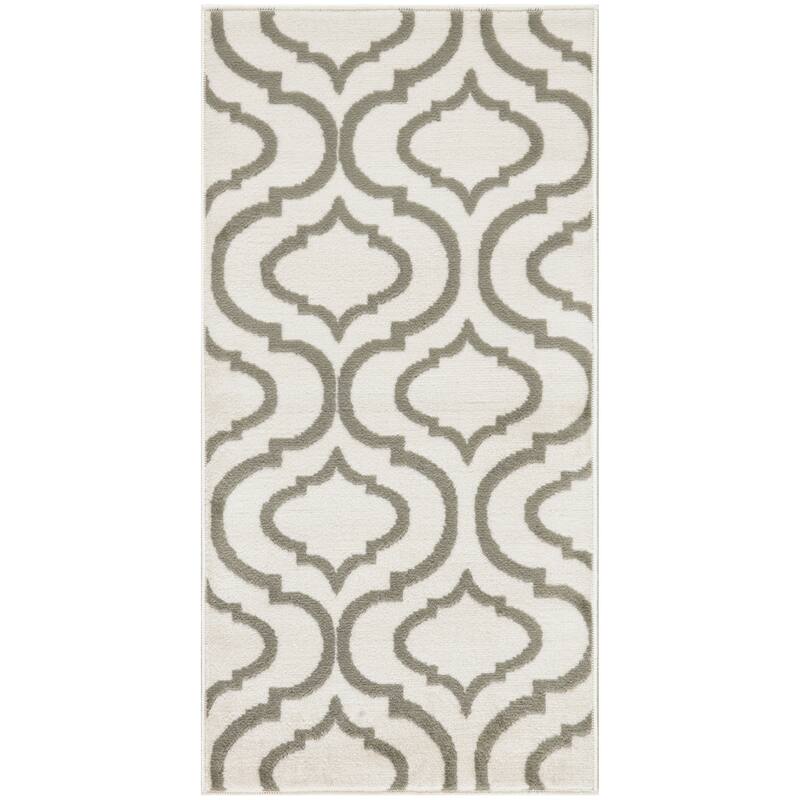 Nourison Jubilant Moroccan Trellis Area Rug - 2' x 4' - Green