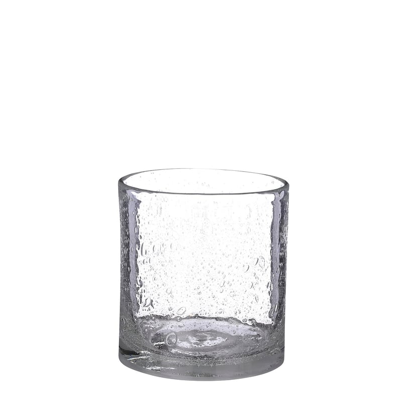 Med. Estelle Vase Cylinder Glass -ST - Transparent