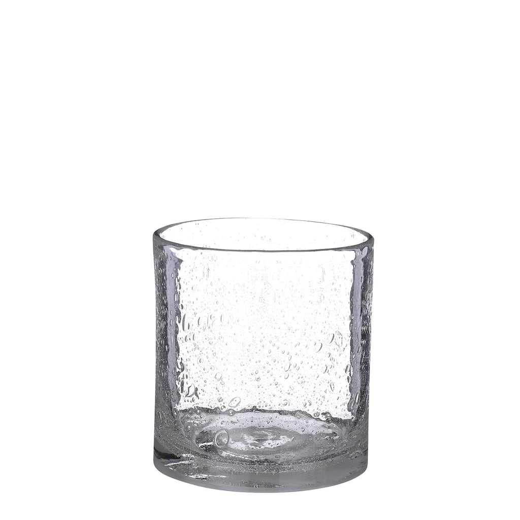 Med. Estelle Vase Cylinder Glass -ST - Transparent