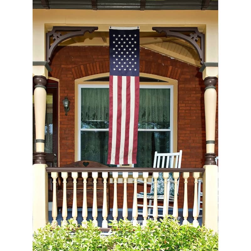 Stonewashed American Flag 20" x 90"