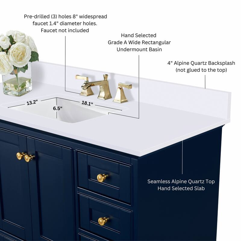 Ancerre Designs Audrey Bathroom Vanity Set