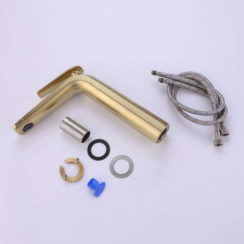 Single Handle Bathroom Vessel Sink Faucet One Hole Bathroom Vessel Faucets Modern Tall High Basin Vanity Mixer Taps