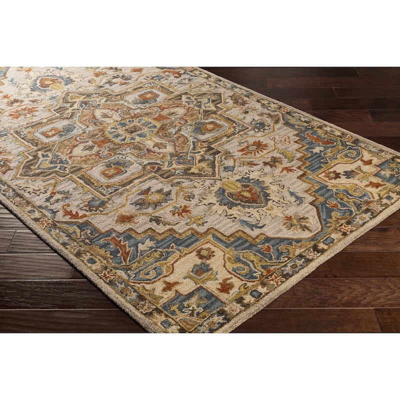 Livabliss Traditional Artemis Medallion Area Rug