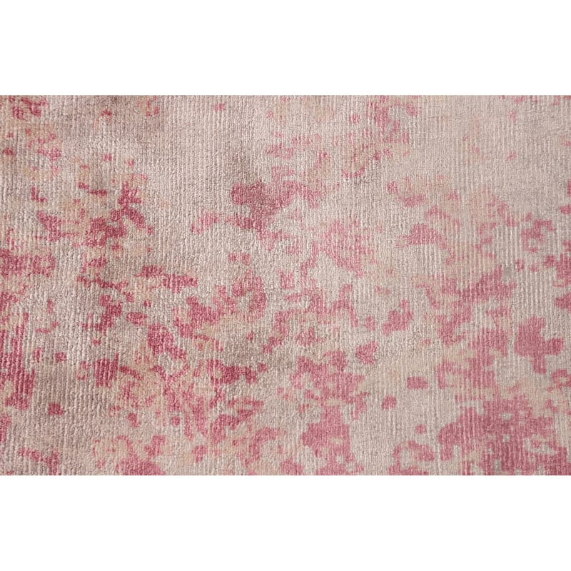 All-Over Abstract Modern Area Rug Handmade Wool Carpet - 6'6"x 9'9"