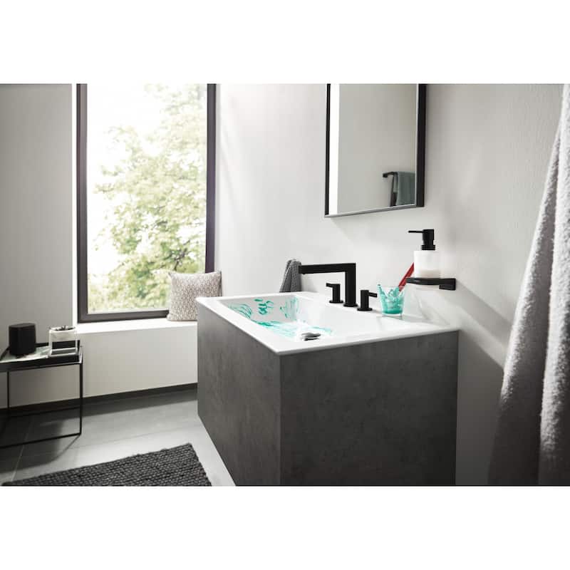 Hansgrohe 76033 Finoris 1.2 GPM Widespread Bathroom Faucet with Pop-Up