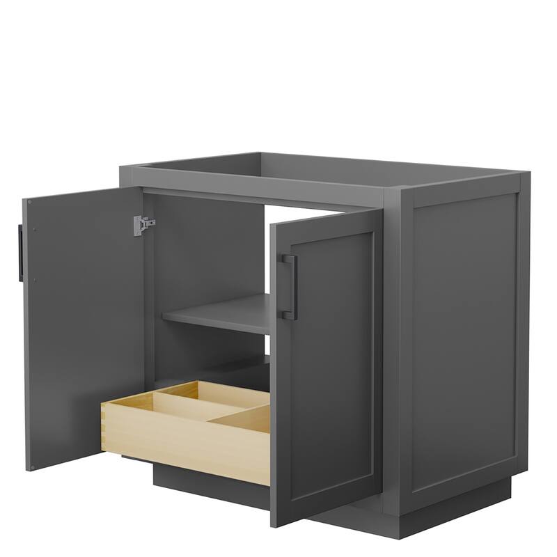 Wyndham Collection Miranda 36" Single Free Standing Vanity Cabinet