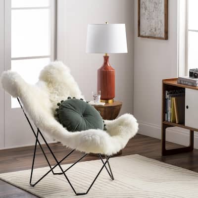 Giovanna Fluffy Modern & Contemporary Lounge Chair
