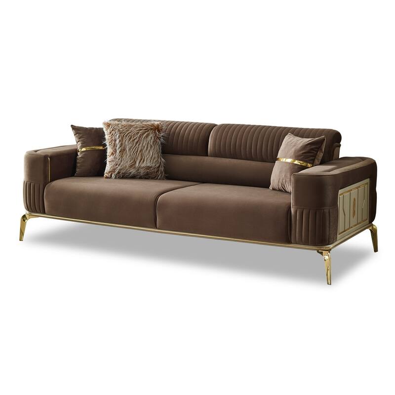 Arely 2-Pieces One Sofa One Loveseat Living Room Set