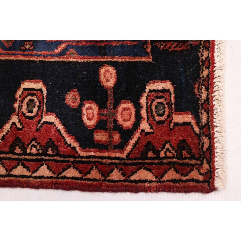 ECARPETGALLERY Hand-knotted Konya Anatolian Dark Red Wool Rug - 4'9 x 6'6