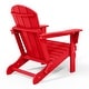preview thumbnail 6 of 10, Laguna Weather Resistant Outdoor Patio Folding Adirondack Chairs (Set of 4)