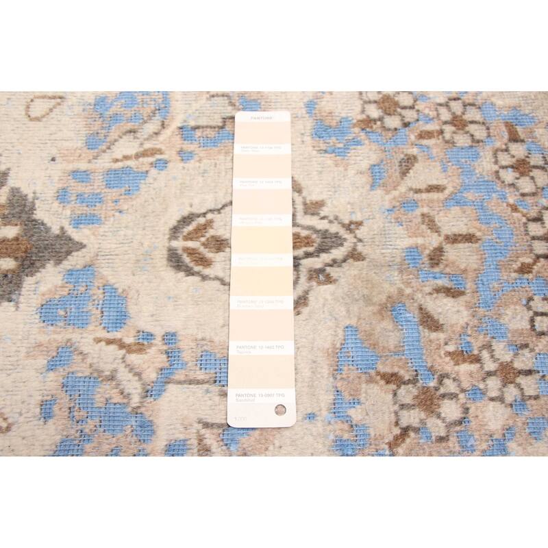 ECARPETGALLERY Hand-knotted Antalya Vintage Cream Wool Rug - 2'8 x 4'7