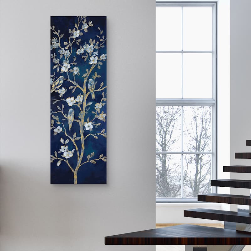 Indigo Spring I Canvas Art Print