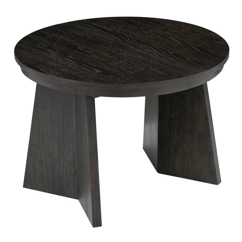 Extendable Dining Table with 16-inch Leaf