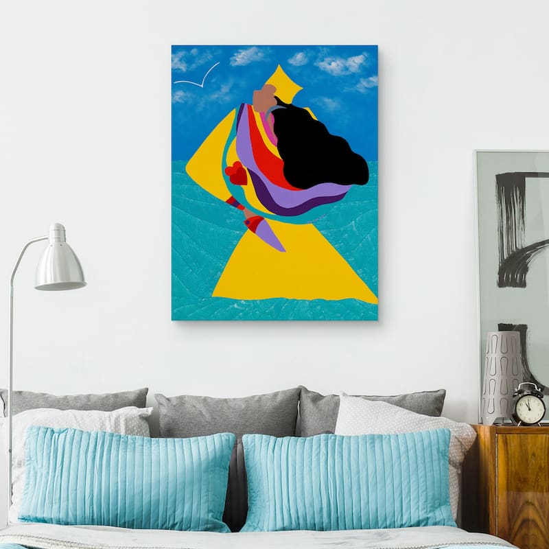Erzulie Haitian Goddess of Love by Synthia SAINT JAMES Canvas Art Print