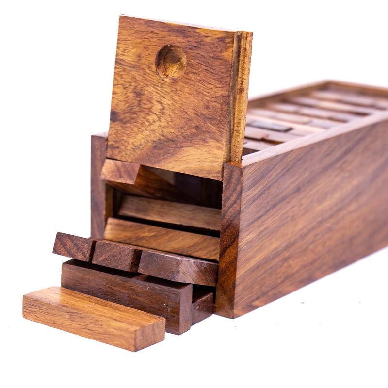Handmade Sheesham Wood Jenga Game Bed Bath & Beyond 36157876