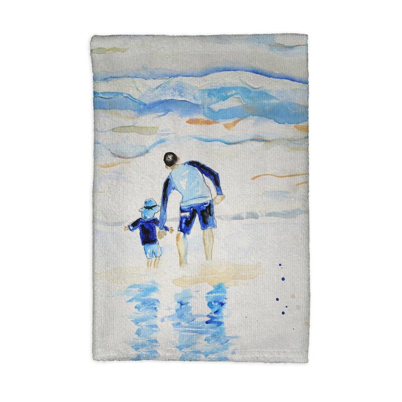 Facing the Waves Kitchen Towel - 16x25