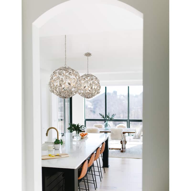 Crystorama Lighting Group MSL-316 Marselle 6 Light 22" Wide Crystal