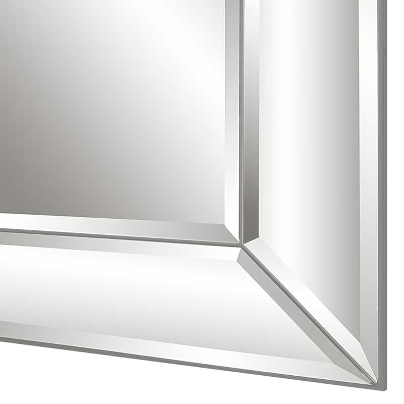 Copper Grove Mirror-framed Long Rectangular Beveled Wall Mirror