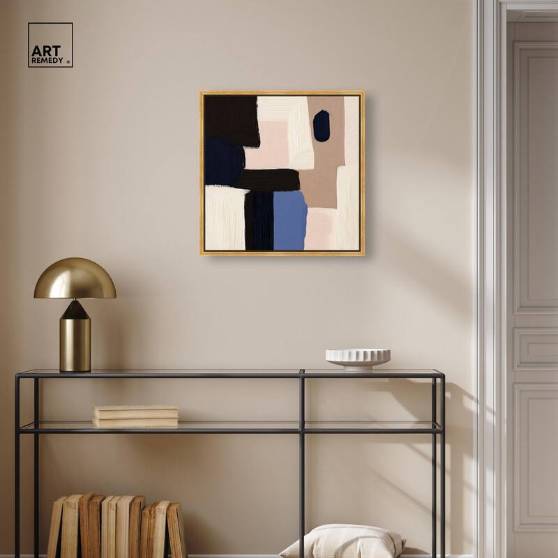 Blue Quietude II Canvas by Art Remedy