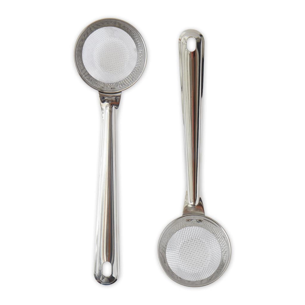 Stainless Steel Mini Flour Sifters (Set of 2)