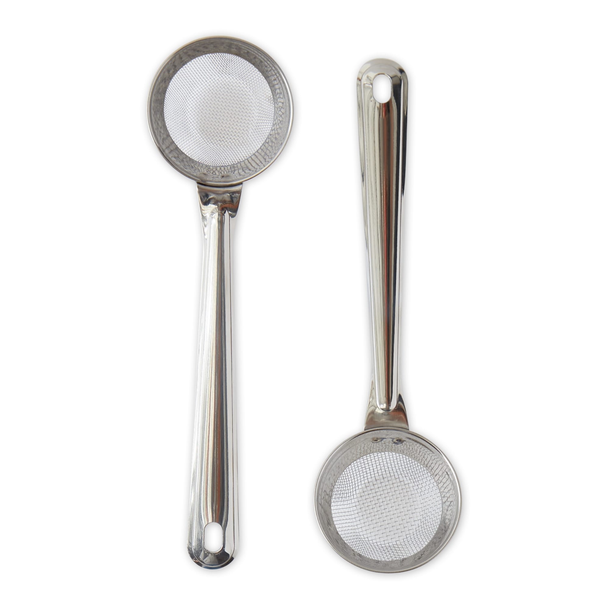Stainless Steel Mini Flour Sifters (Set of 2) - Fine & Course Mesh Set