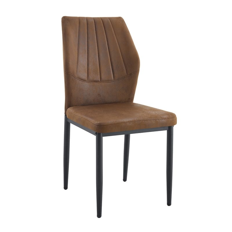 Dining Chairs with Shell - pattern, 37 inches High: Ergonomic Tech Fabric Backrest, Combines Comfort and Style