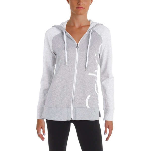 calvin klein colorblock hoodie