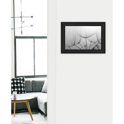 TrendyDecor4U Contemporary "Love is a Delicate Flower" Framed Print Wall Art