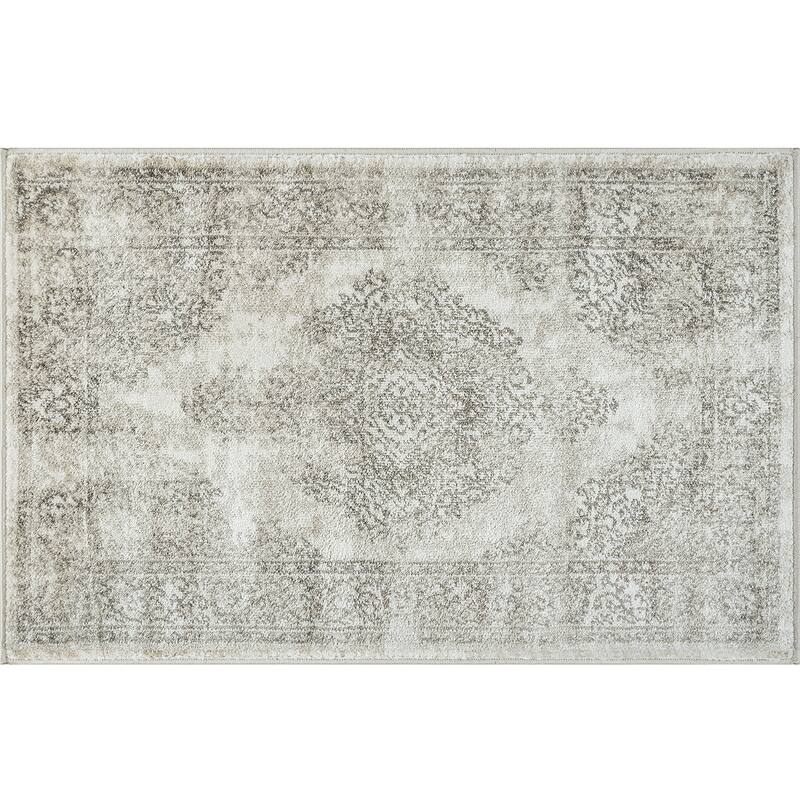 Genesis Farmhouse Medallion Indoor Area Rug