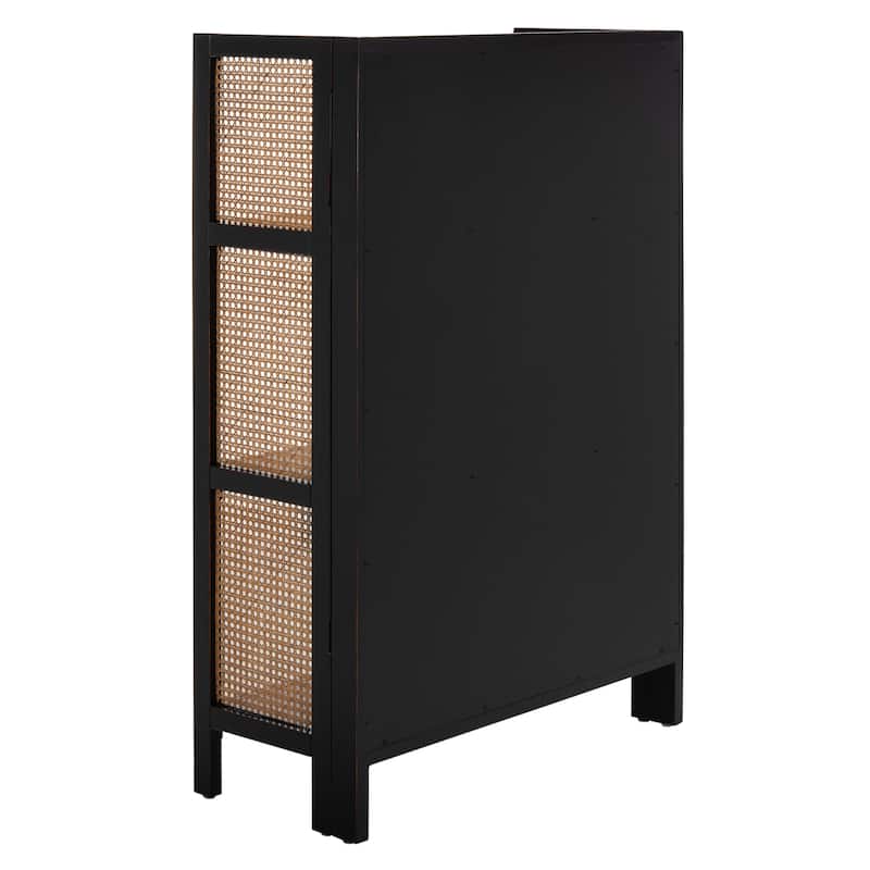 SAFAVIEH Dominga 3-Shelf Open Top Etagere - 30" W x 14" L x 47.3" H - 30Wx14Dx47H