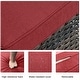 preview thumbnail 47 of 110, Pocassy 3-Piece Outdoor Swivel Bistro Set, Wicker Rocking Chairs