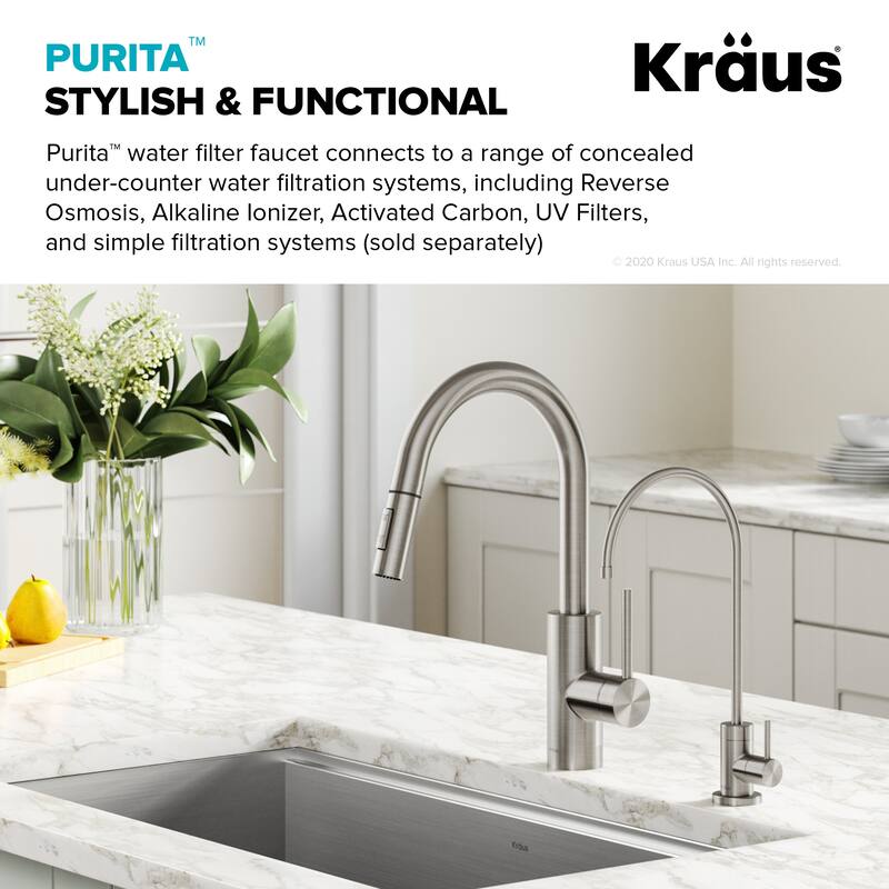 Kraus Purita Drinking Water Dispenser Beverage Kitchen Faucet