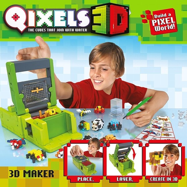 qixels 3d maker target