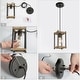 preview thumbnail 21 of 19, The Gray Barn Modern Farmhouse 1-Light Metal Kitchen Island Pendant Light