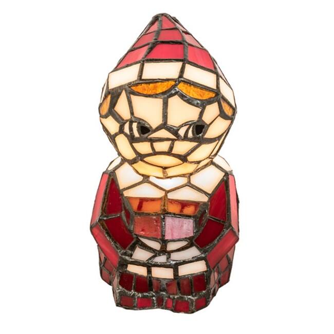 Meyda Tiffany 240398 Elf 7" Tall Red Novelty Specialty Lamp