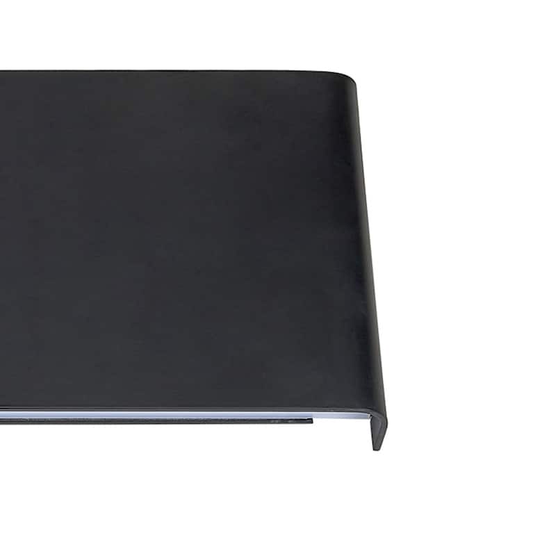 Long Streak Led Wall Sconce 16 Inch Black