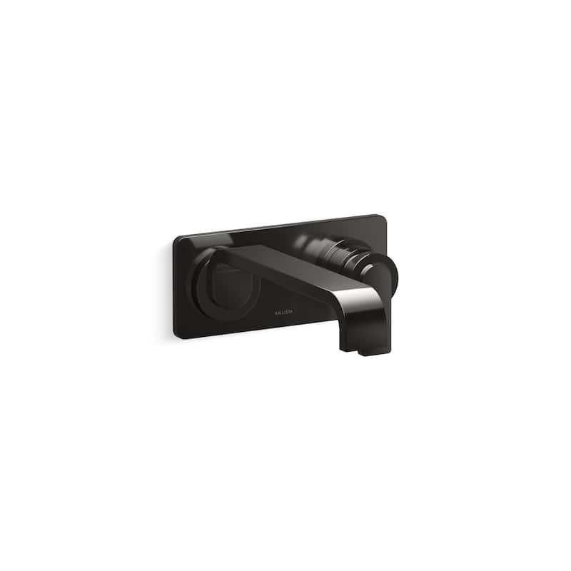 Kallista P34235-00 Guise Collection 1.2 GPM Wall Mounted Vessel Single - Polished Graphite
