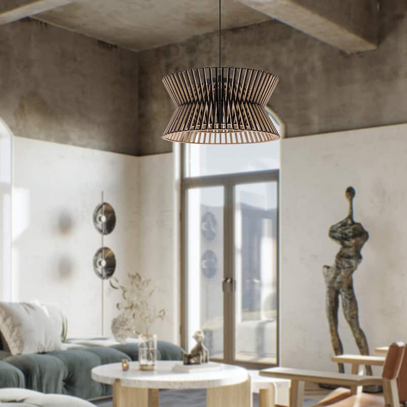 Maxax 3 - Light Dimmable Drum Chandelier